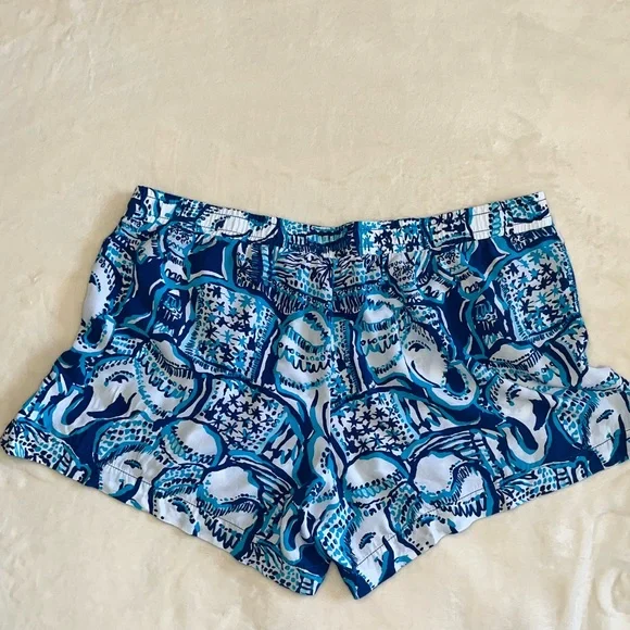 Lilly Pulitzer Colorful Patterned Shorts Trio Sz XL - Picture 10 of 13